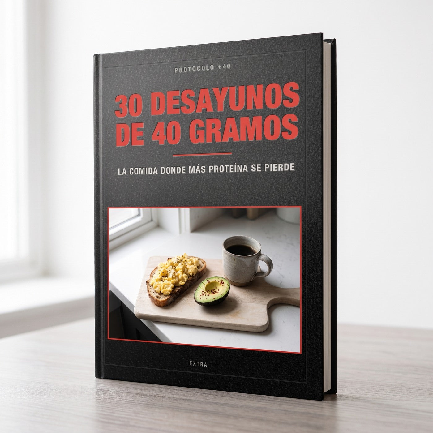 30 DESAYUNOS DE 40 GRAMOS — Cubre la comida donde más proteína se pierde, en 5 minutos